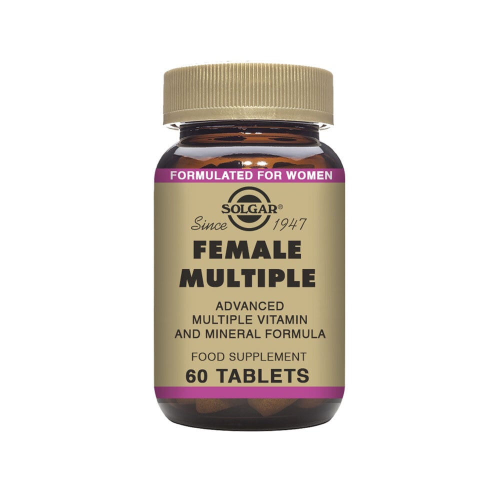 Female Multiple 60 tabletter från Solgar – tabletter