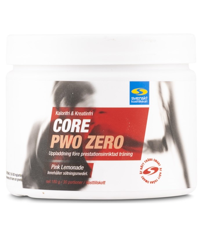 Core PWO Zero från Svenskt Kosttillskott – pulver