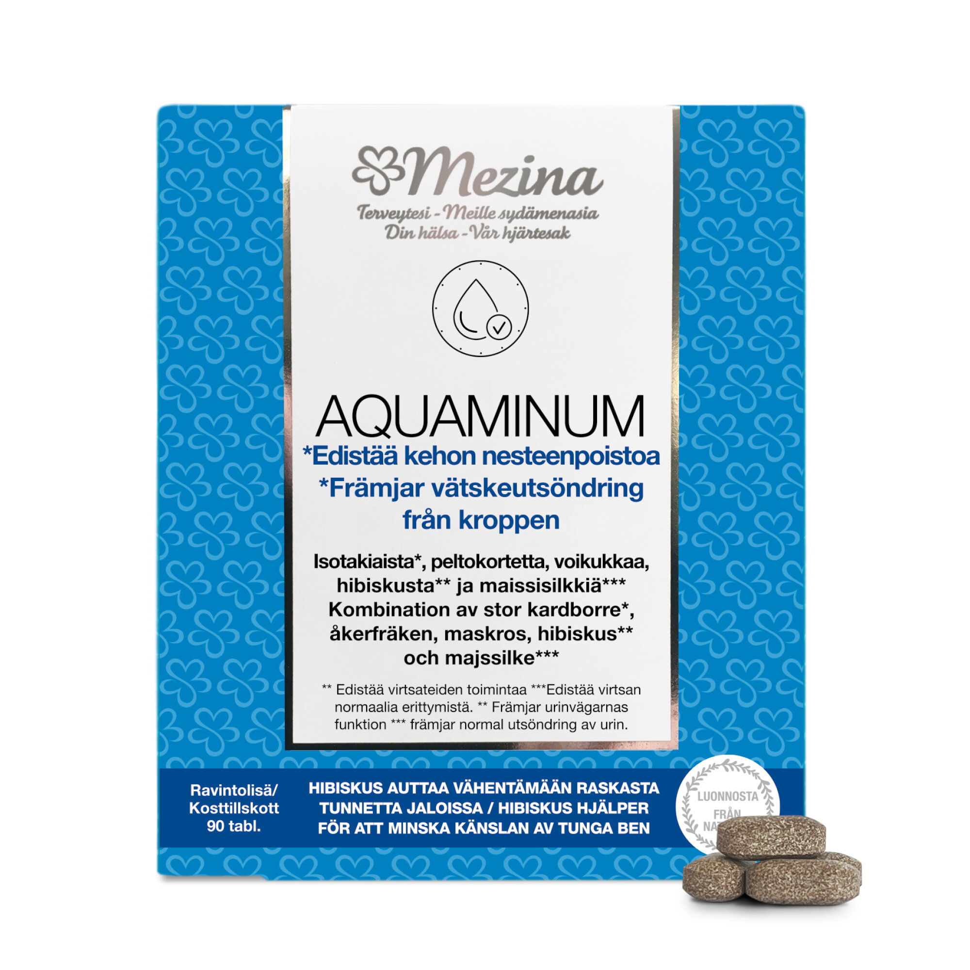 Aquaminum 90 tabletter från Mezina – tabletter