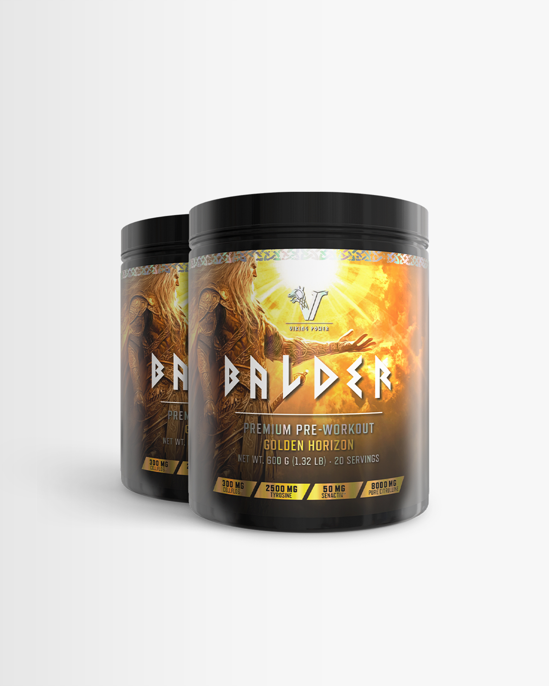 2 st Balder - Premium PWO från Viking Power – pulver