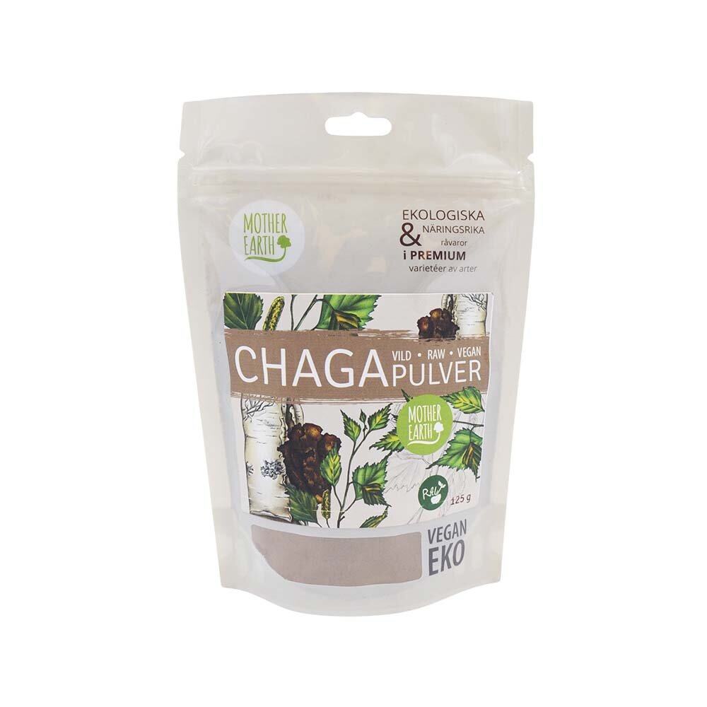 Chagapulver 125g från Mother Earth – pulver