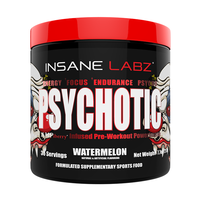 Psychotic Pre-Workout 35 portioner från Insane Labz – pulver