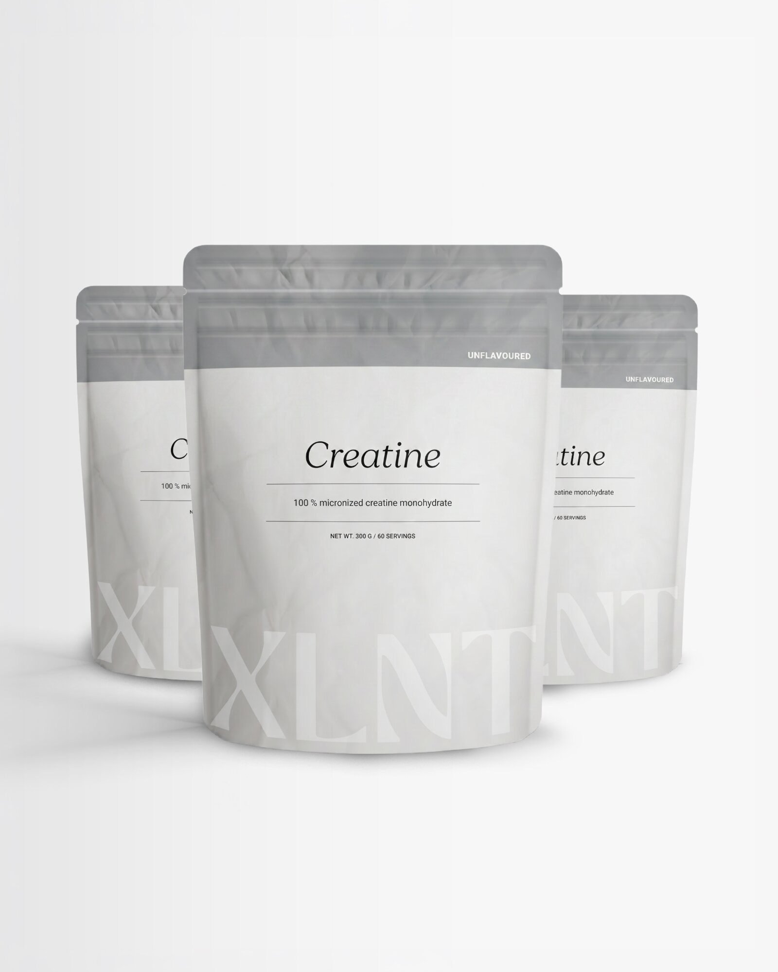 3 st Creatine från XLNT Sports – pulver