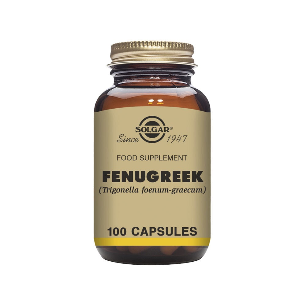 Fenugreek 520 mg 100 kapslar från Solgar – kapslar