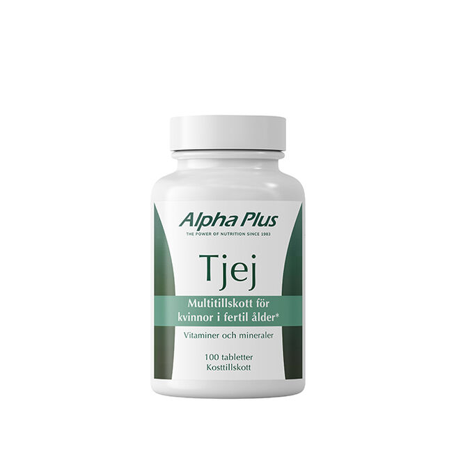 Tjej 100 tabletter från Alpha Plus – tabletter