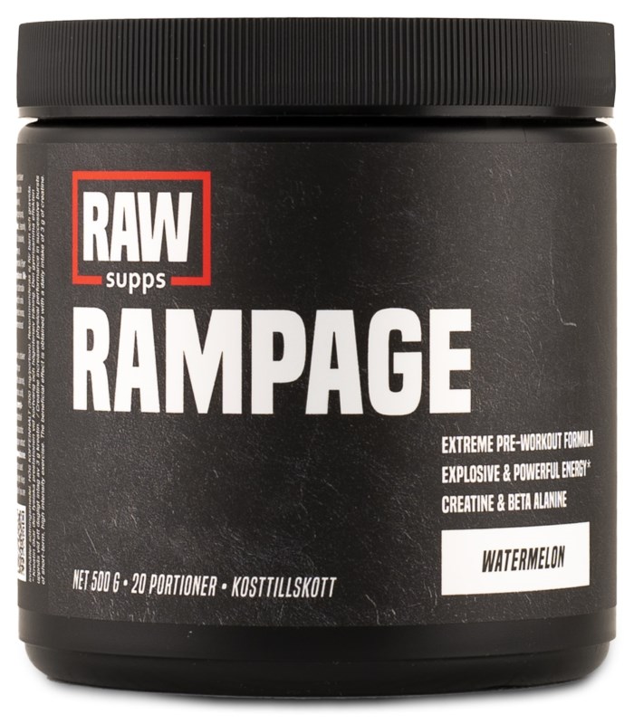 RAW Rampage från RAW SUPPS – kosttillskott