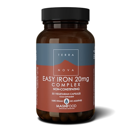 Easy Iron 20mg Complex 50 kapslar från Terranova – kapslar
