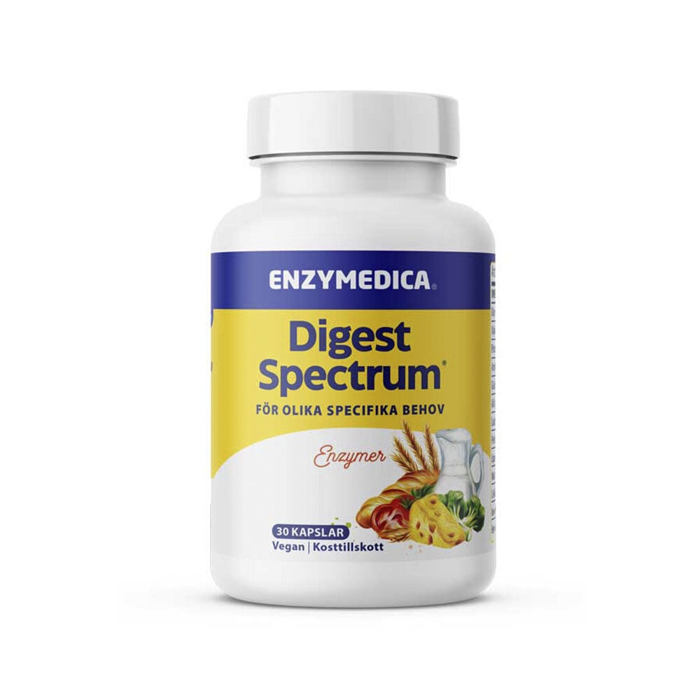 Digest Spectrum 30 kapslar från Enzymedica – kapslar
