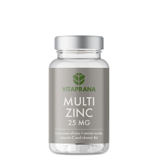 Multi Zink 25 mg 110 kapslar från Vitaprana – kapslar