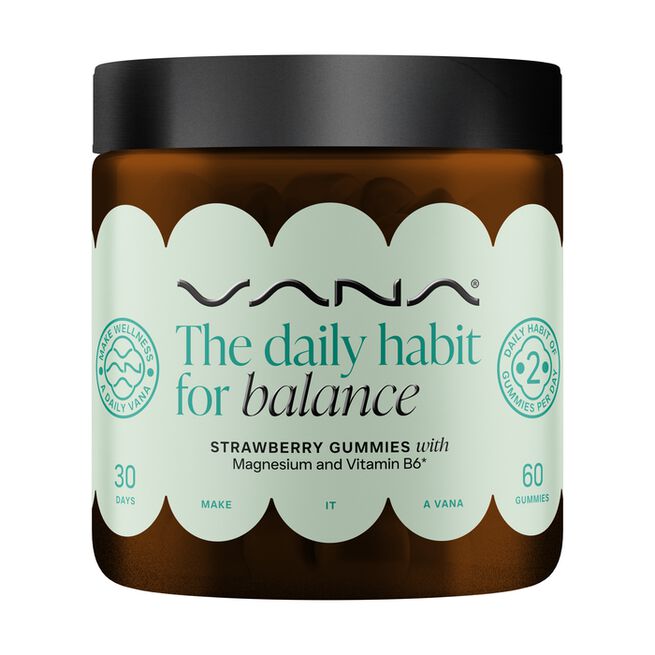 VANA Balance 60 gummies Magnesium, Vitamin B6 från VANA – gel