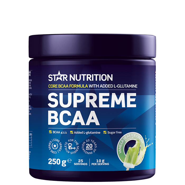 Supreme BCAA Pulver 250 g från Star Nutrition – pulver