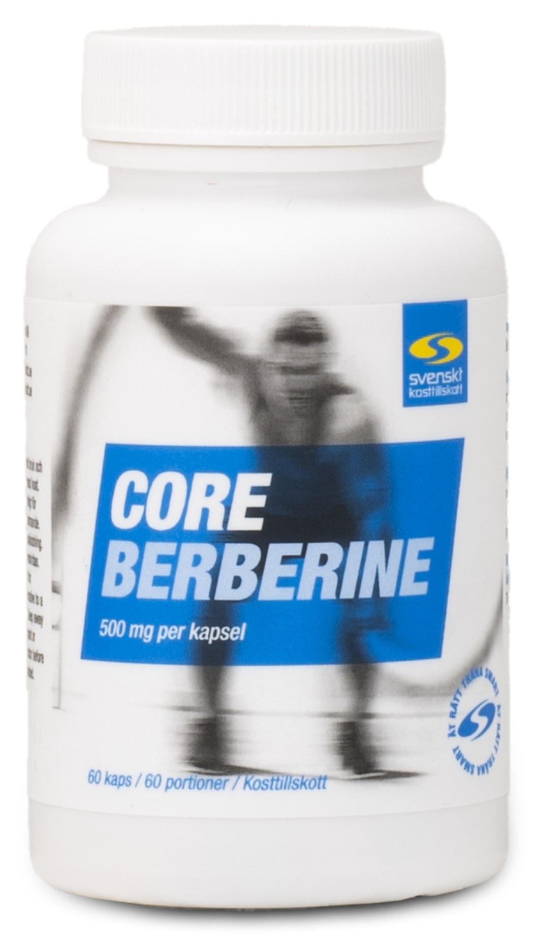 Core Berberine från Svenskt Kosttillskott – kapslar