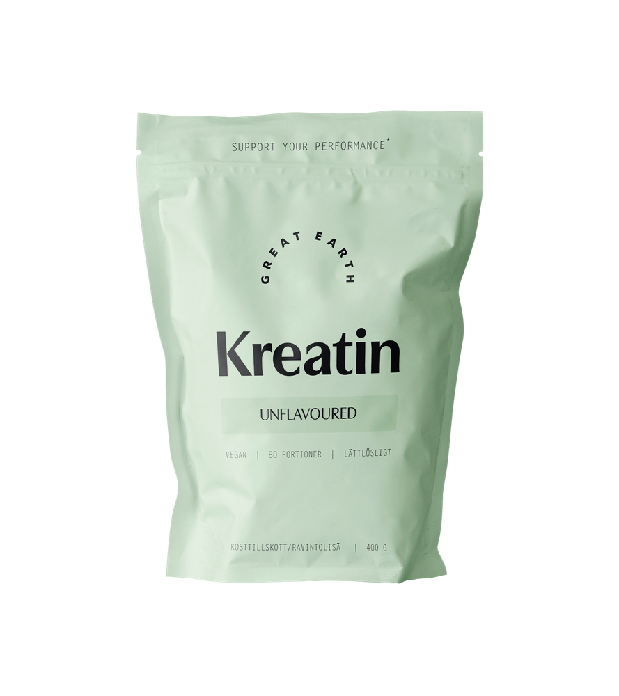 Kreatinpulver från Great Earth – pulver