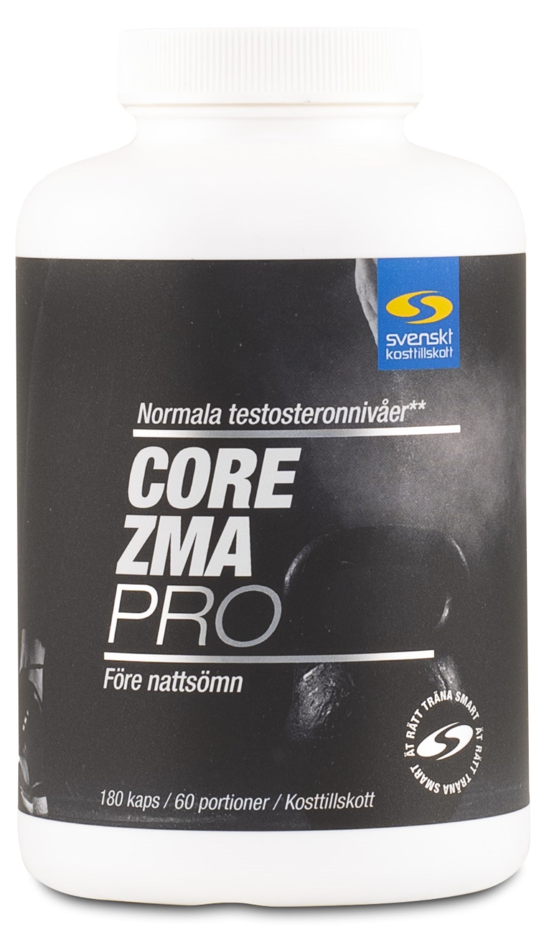 Core ZMA Pro från Svenskt Kosttillskott – kapslar