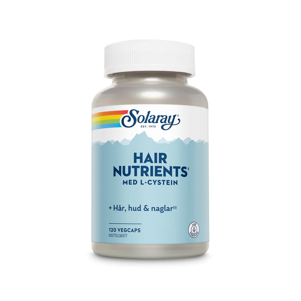 Hair Nutrients 120 kapslar från Solaray – kapslar