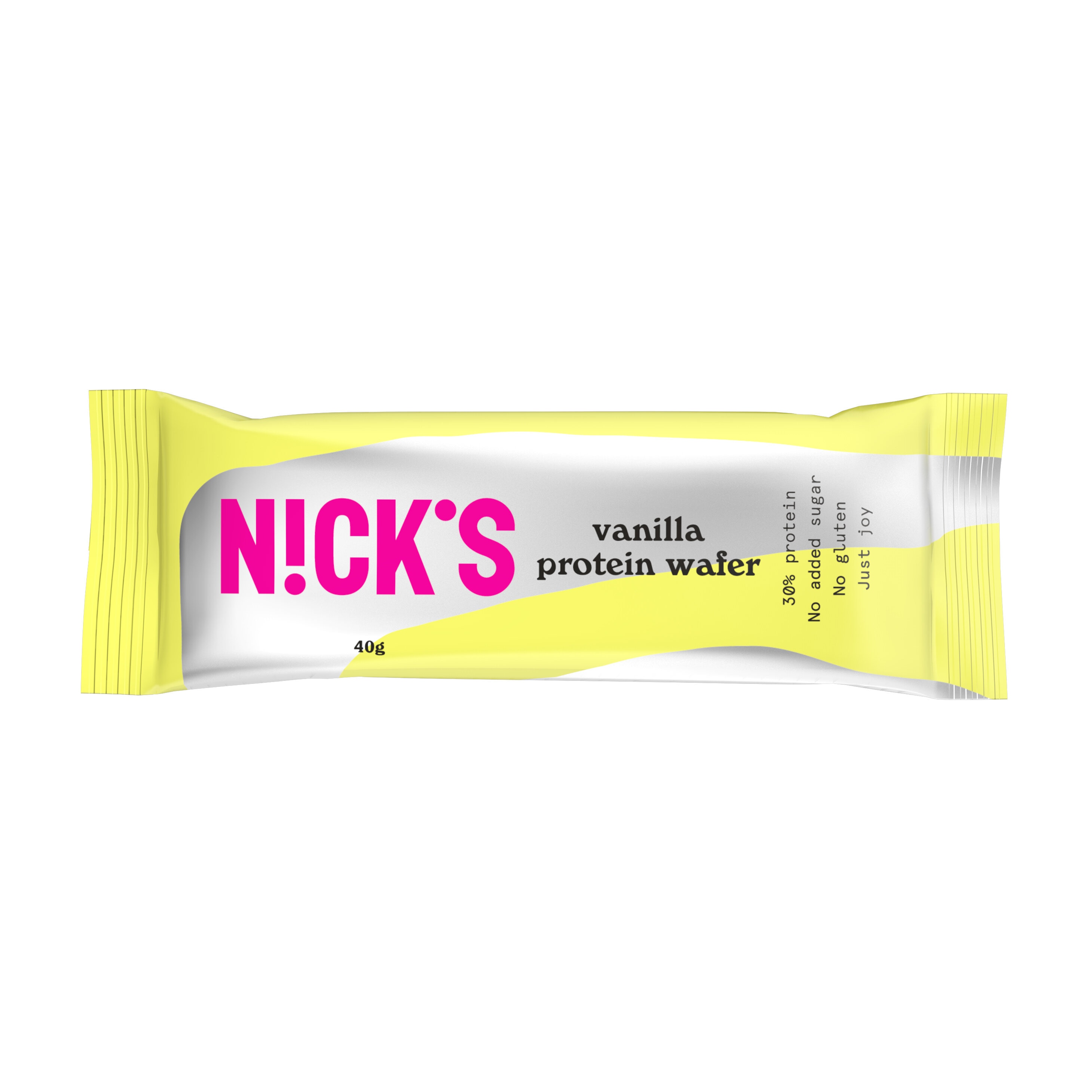 Protein wafer vanilla 40g från Nick's – bar