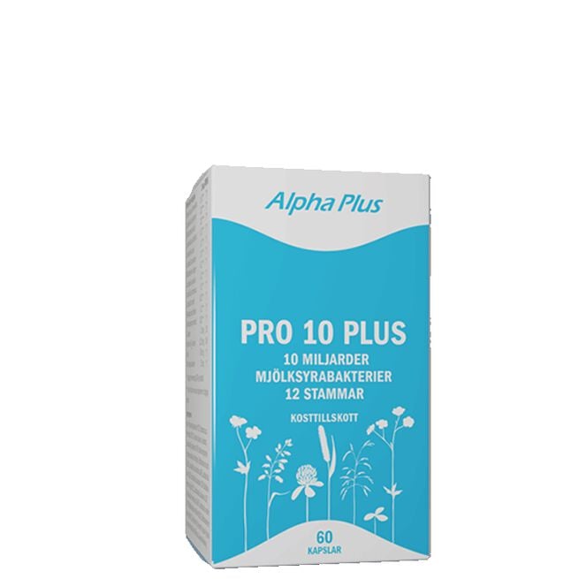Pro 10 Plus 60 kapslar från Alpha Plus – kapslar