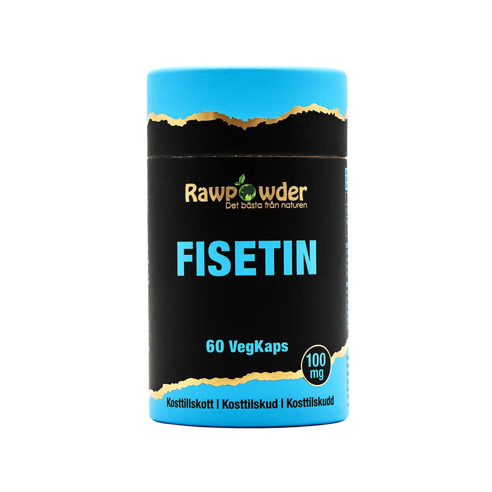 Fisetin 100mg 60 kapslar från Rawpowder – kapslar
