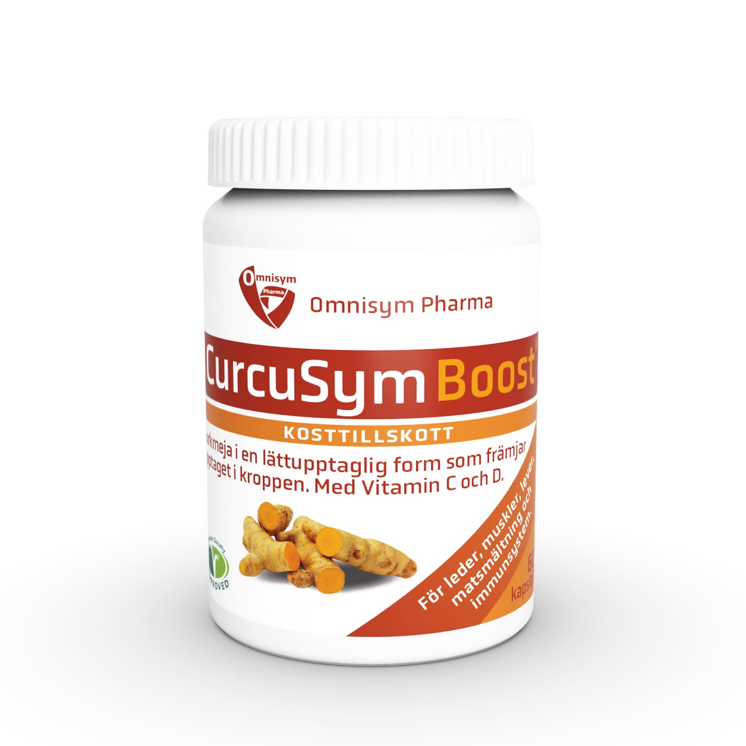 CurcuSym Boost 60 kapslar från Omnisym Pharma – kapslar