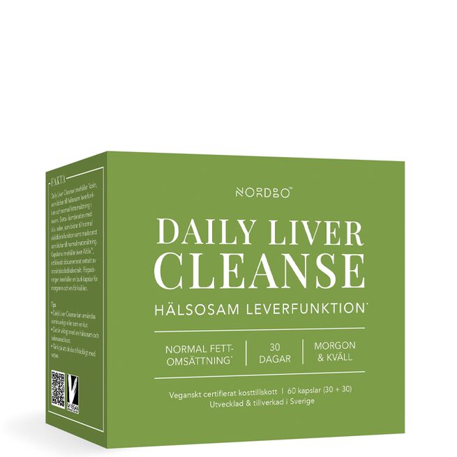 Daily Liver Cleanse 60 kapslar från Nordbo – kapslar