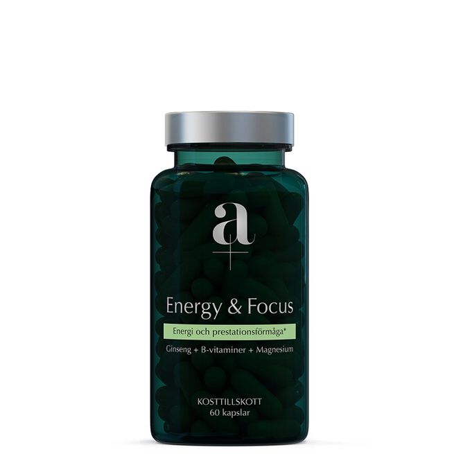 Energy & Focus 60 kapslar från A+ – kapslar