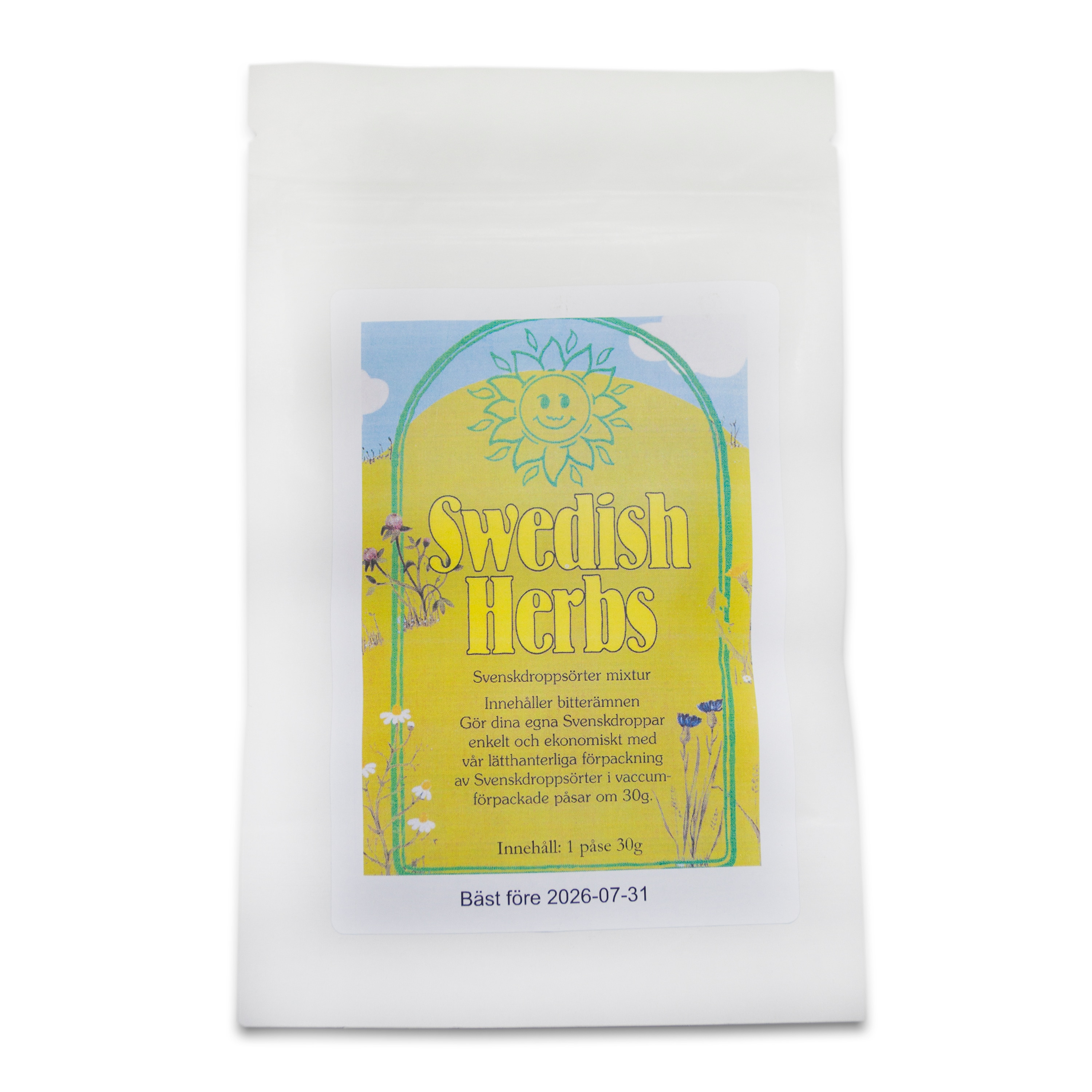 Swedish Herbs Svenskdroppsörter 30g från Sol-Tryck – annat