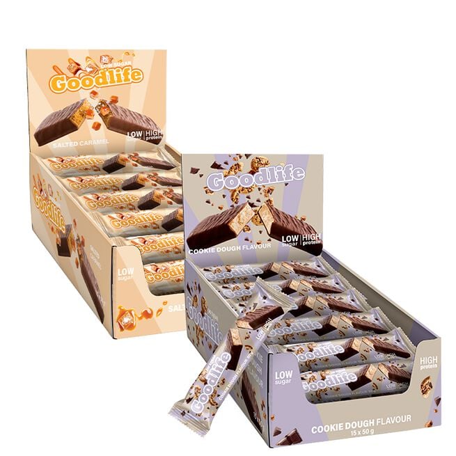 30 x Goodlife Low Sugar Proteinbar 50 g från Goodlife – bar