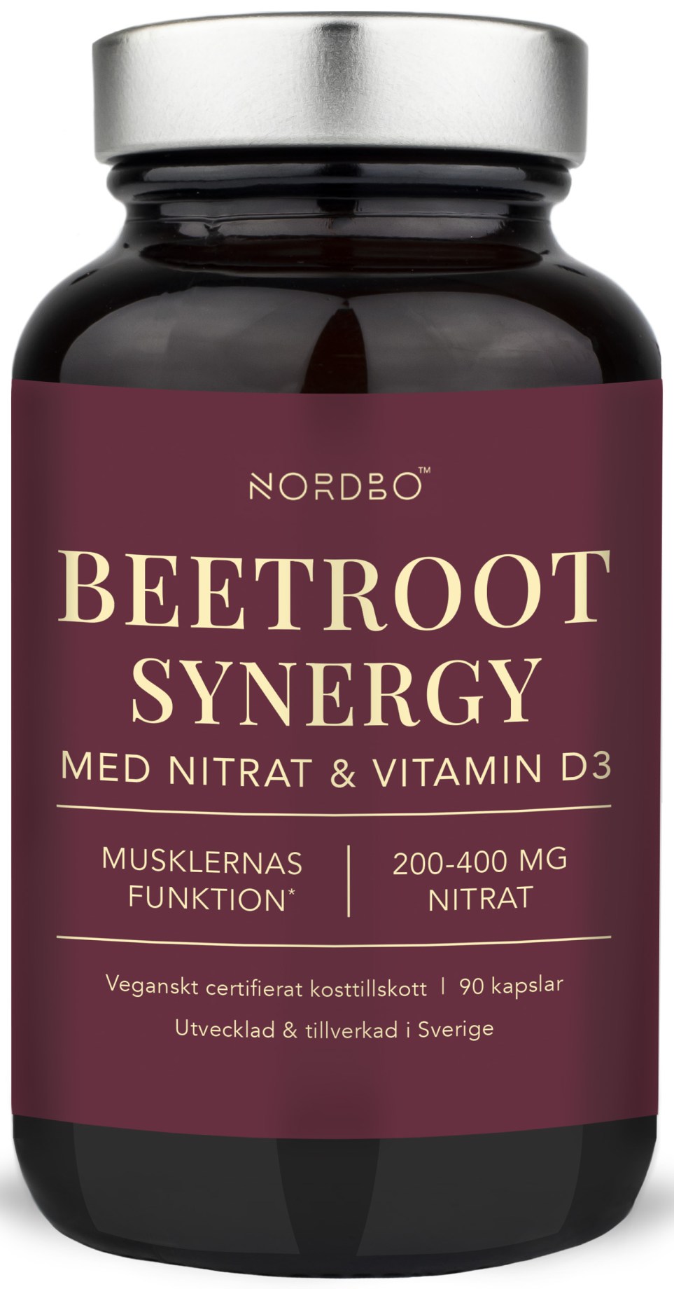 Nordbo Beetroot Synergy från Nordbo – kapslar