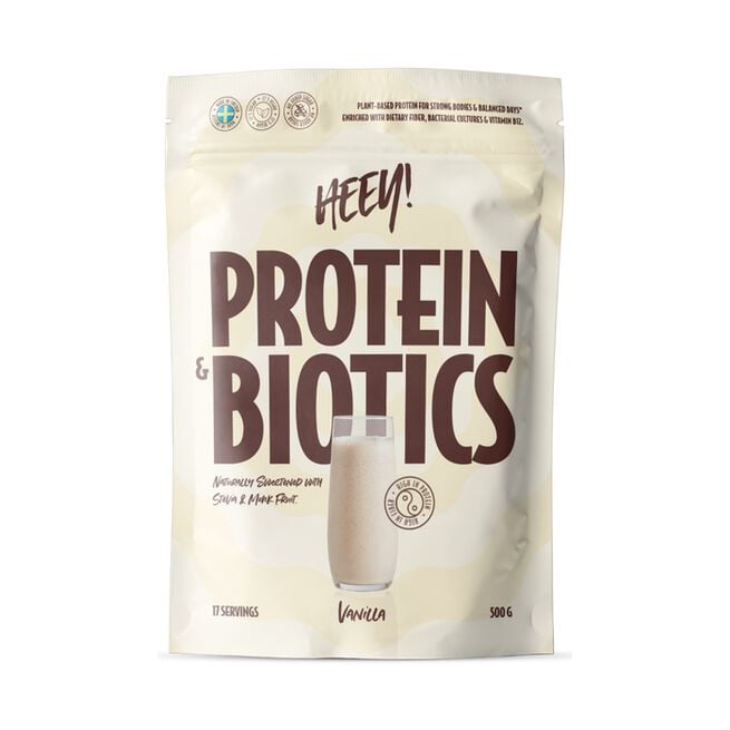 Protein & Biotics Vanilla 500 g från Heey! – pulver