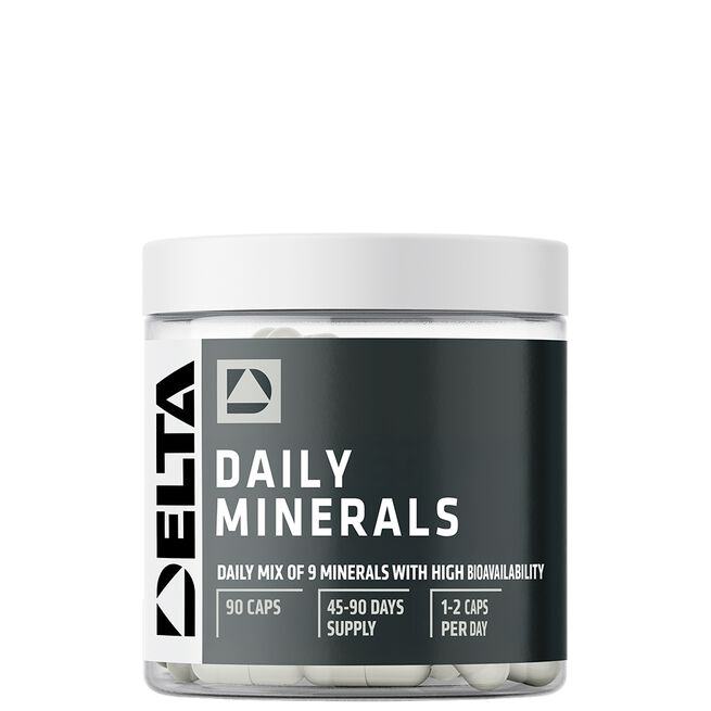 Daily Minerals, 90 caps från Delta Nutrition – kapslar