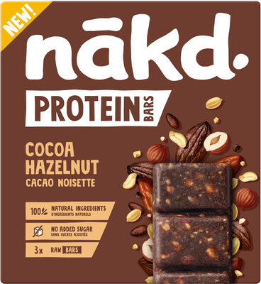 Protein Cocoa Hazelnut Bars från Nakd – bar