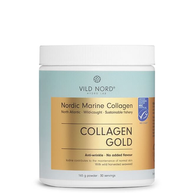 Collagen Gold 165 g från Vild Nord – pulver