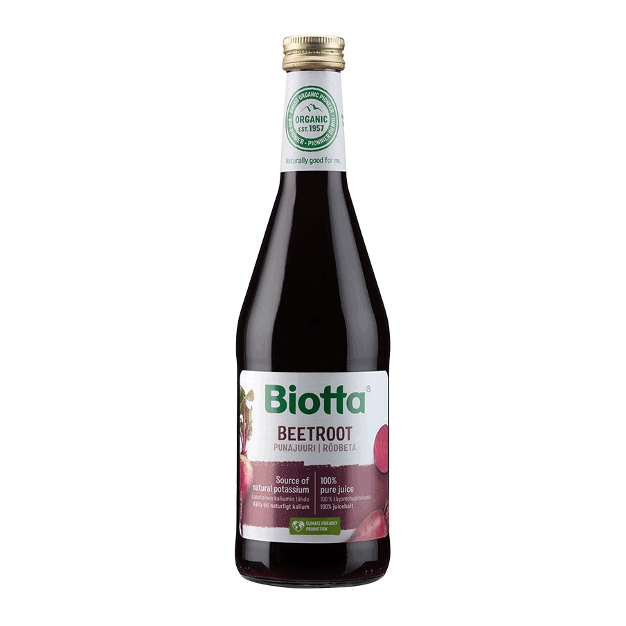 Rödbetsjuice 0,5l från Biotta – vätskor