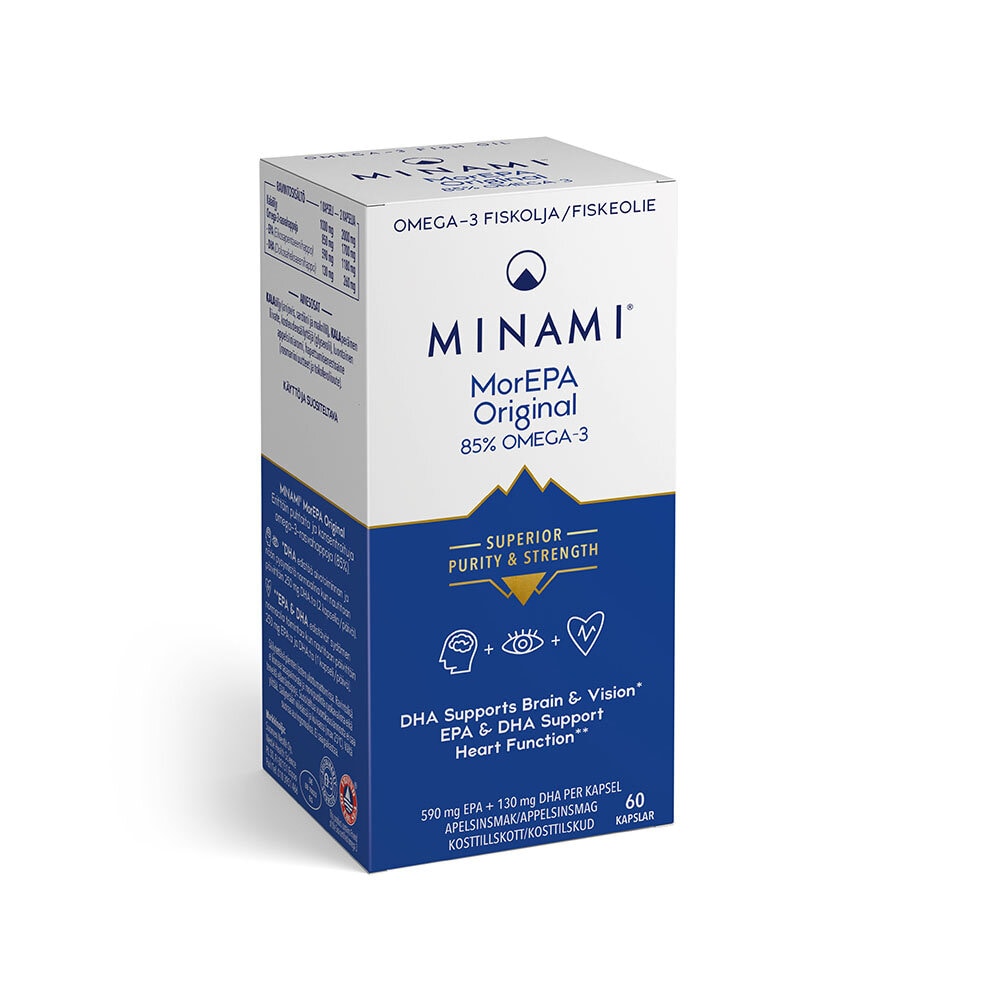 MorEPA Original 85% 60 kapslar från Minami – kapslar