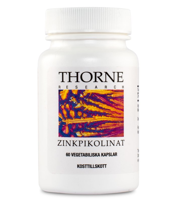 Thorne Zinkpikolinat från Thorne – kosttillskott