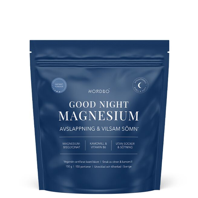 Good Night Instant Magnesium 150 g från Nordbo – pulver