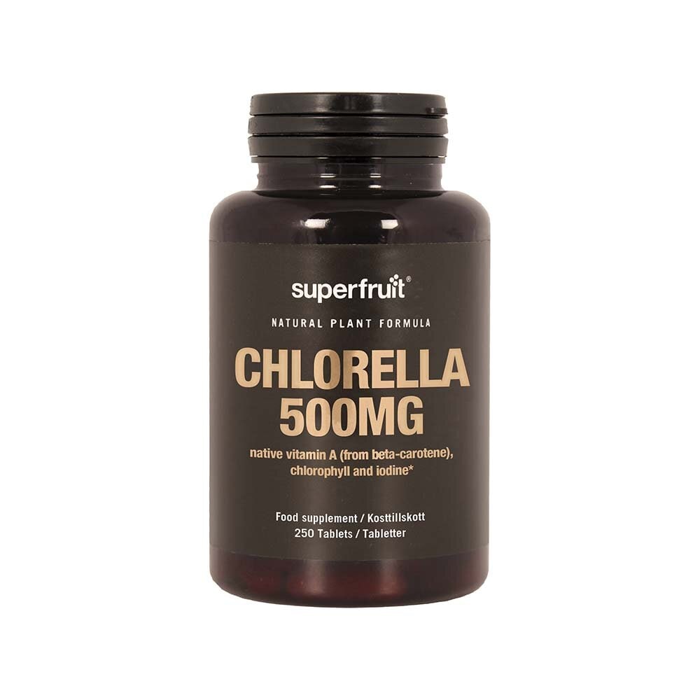 Chlorella tabletterlets 250 tabletter från Superfruit – tabletter
