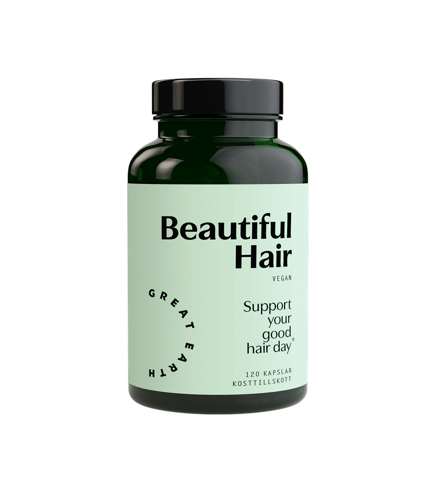 Beautiful Hair från Great Earth – kapslar