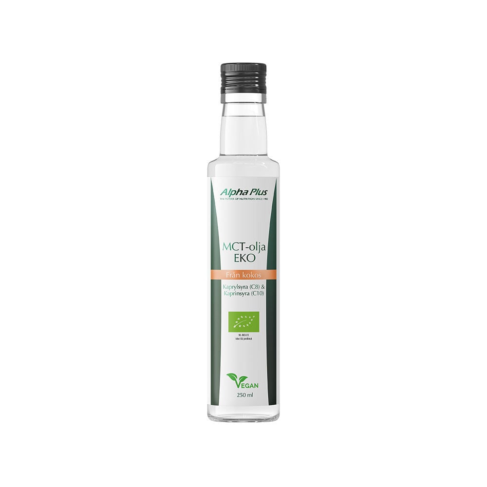 MCT-olja 250ml från Alpha Plus – vätskor