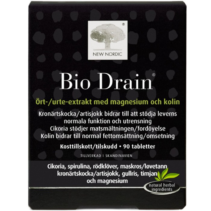 New Nordic Bio Drain 90 tabletter från New Nordic – tabletter