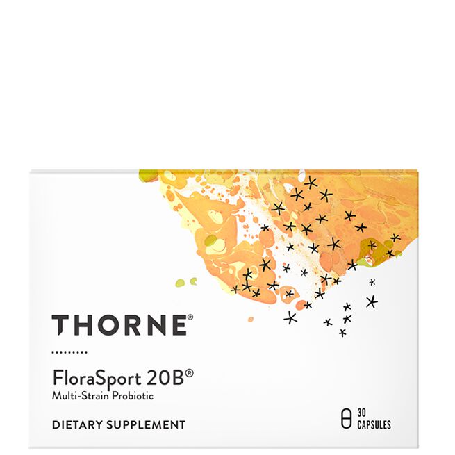 FloraSport 20B (NSF) 30 kapslar från Thorne Research Inc. – kapslar