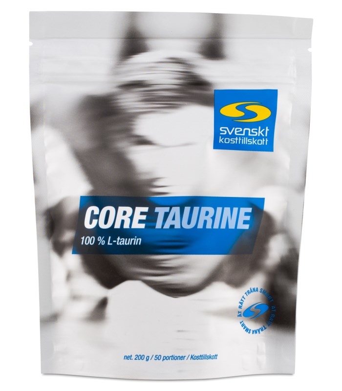 Core Taurine från Svenskt Kosttillskott – pulver