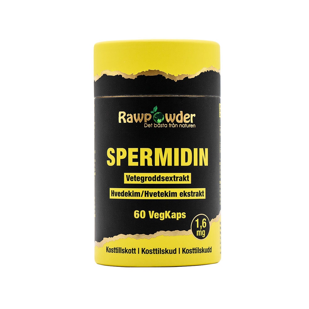 Spermidin 1,6mg 60 kapslar från Rawpowder – kapslar