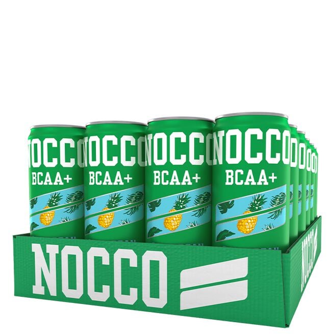 Flak 24 x NOCCO BCAA+ Koffeinfri 330 ml från NOCCO – vätskor