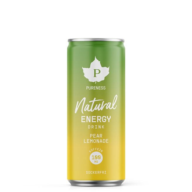 Natural Energidryck 330 ml Päron Lemonad från Pureness – vätskor