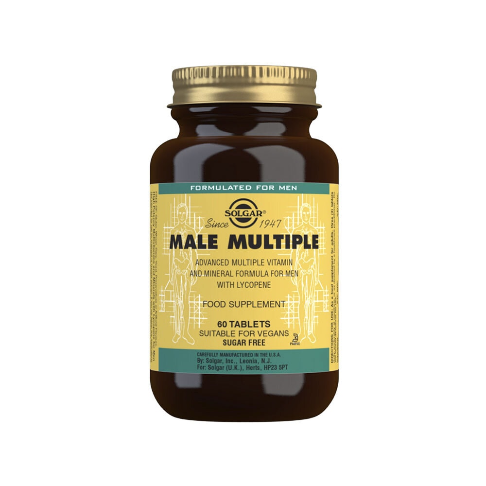 Male Multiple 60 tabletter från Solgar – tabletter