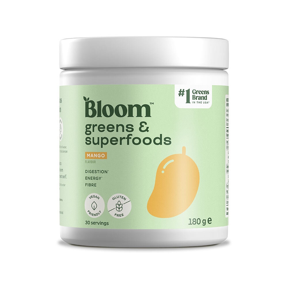 Greens Mango 180g från Bloom – pulver