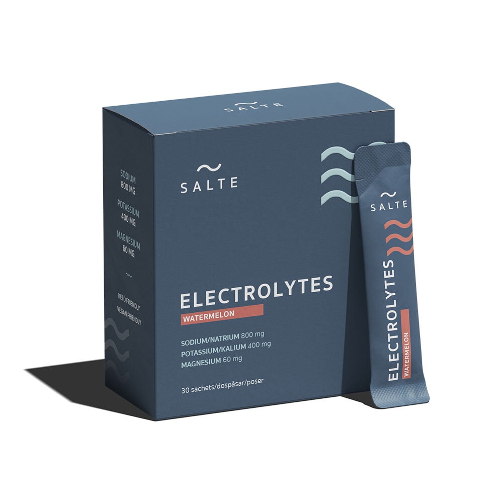 Salte Elektrolyter Vattenmelon 30-pack från Salte – pulver