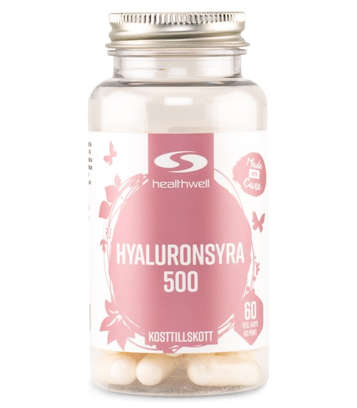 Healthwell Hyaluronsyra 500 från Healthwell – kapslar