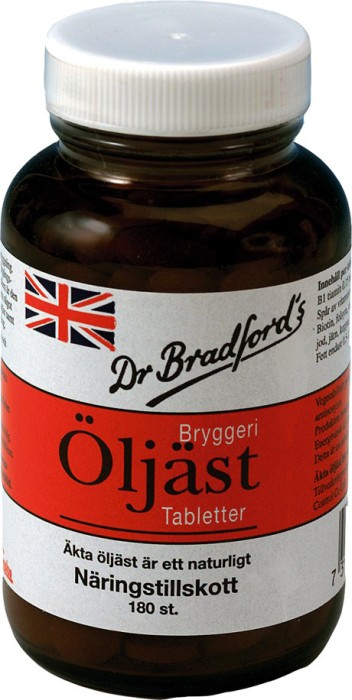 Dr Bradfords Öljäst 180 tabletter från Simplus – tabletter